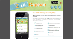Desktop Screenshot of kidcapsuleapp.com